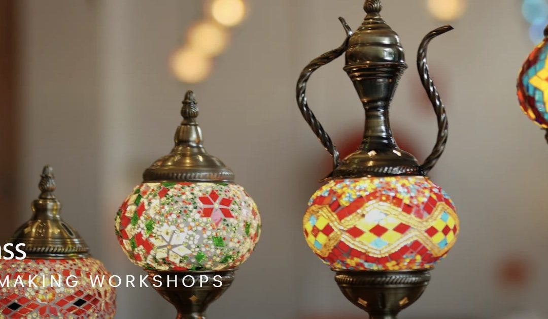 Hervey Bay Mosaic Lamp Making Workshop