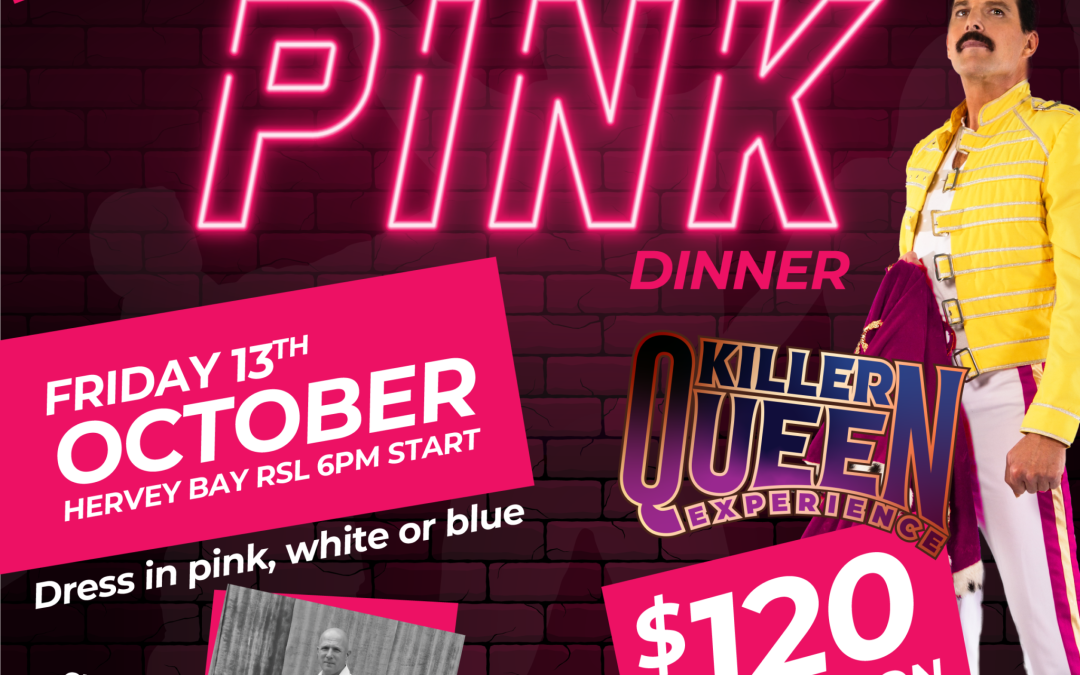 Fraser Coast Mates Pink Dinner 2023