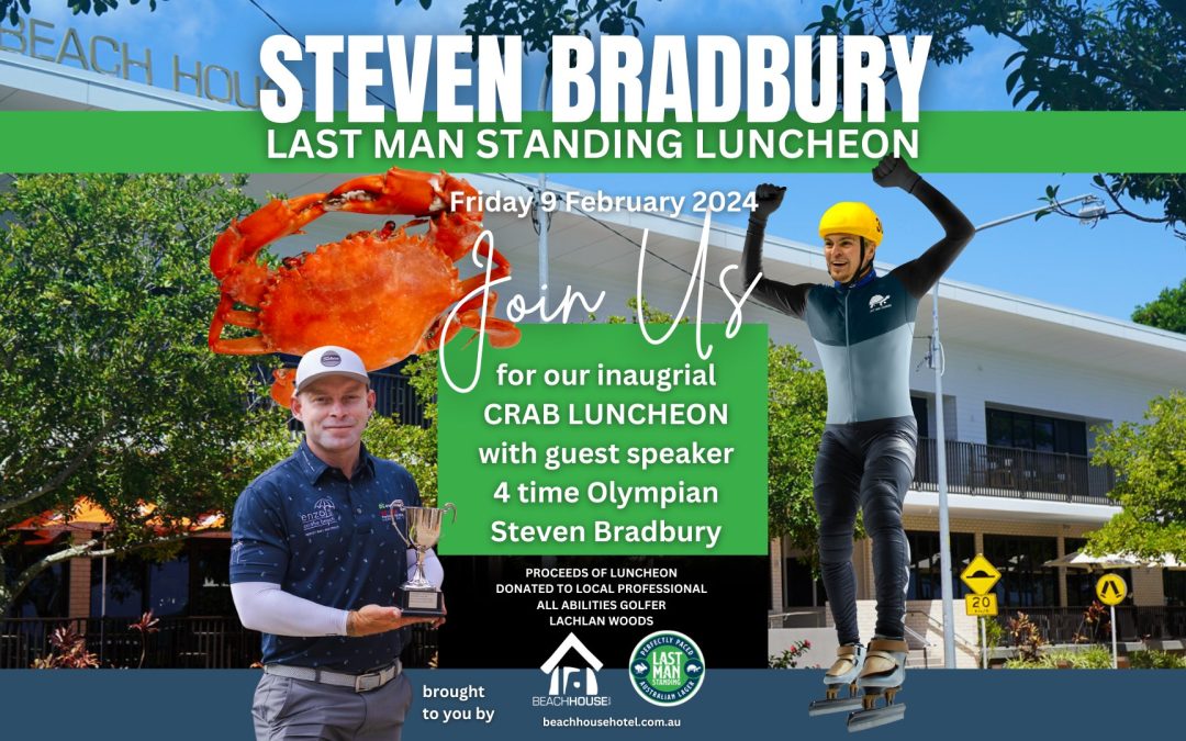 Last Man Standing Luncheon – With Steven Bradbury & Lachlan Woods