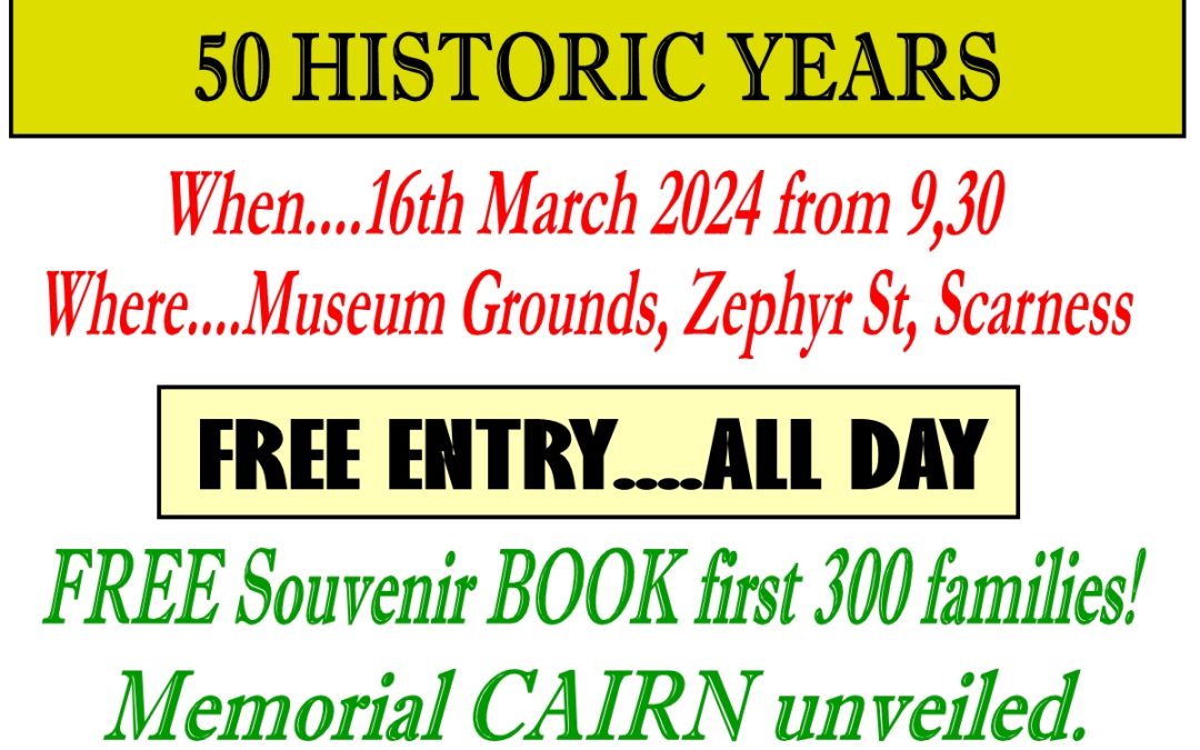 Hervey Bay Historical Village & Museum’s 50th Anniversary